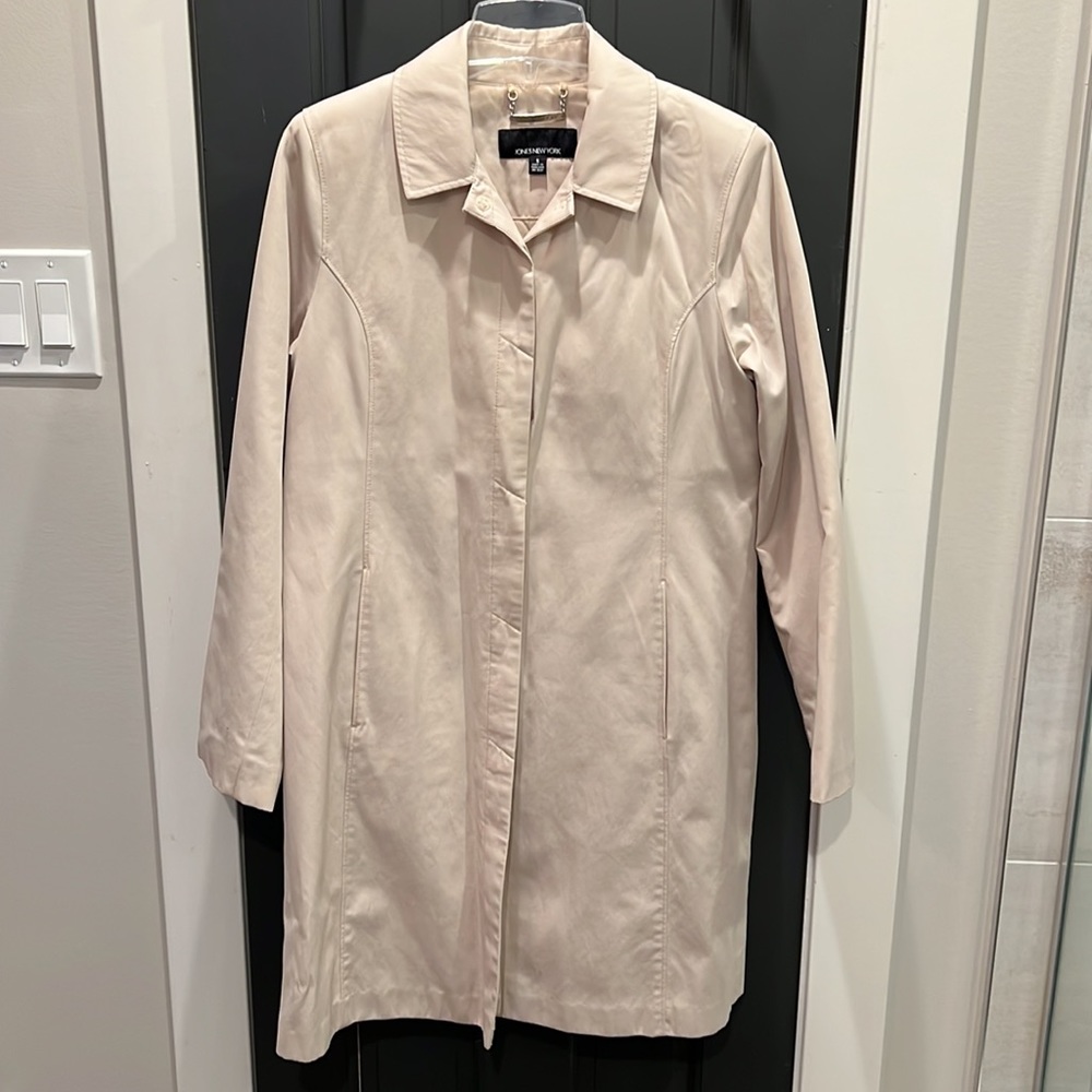 Jones New York A-line Trench Coat